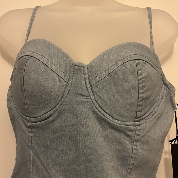 Denim Bodysuit - Picture 3 of 10